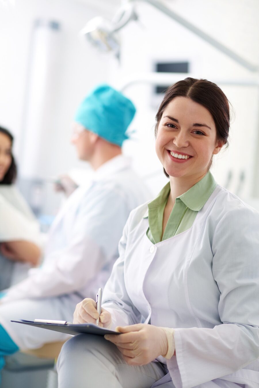 Profesionales del laboratorio dental